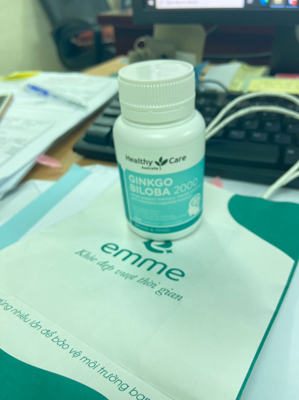 [SALE 10K] Viên bổ não Healthy Care Ginkgo Biloba 2000mg 100 viên của Úc | Thế Giới Skin Care