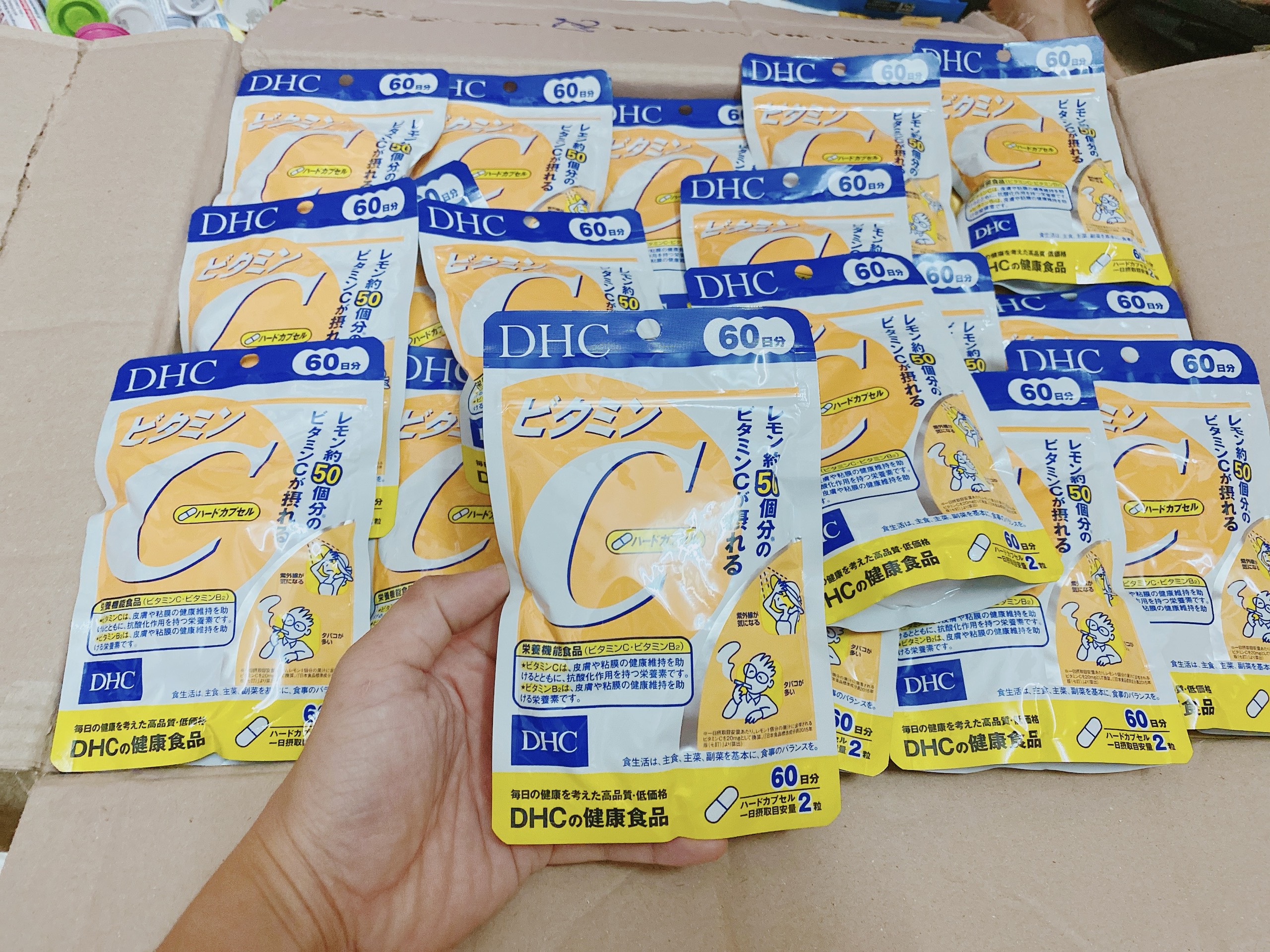 Viên uống DHC bổ sung vitamin C Nhật Bản | Thế Giới Skin Care