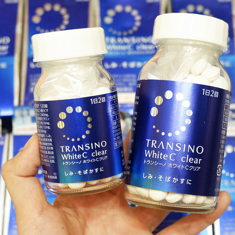 Viên uống trắng da, trị nám Transino White C Clear 120 viên Nhật Bản | Thế Giới Skin Care