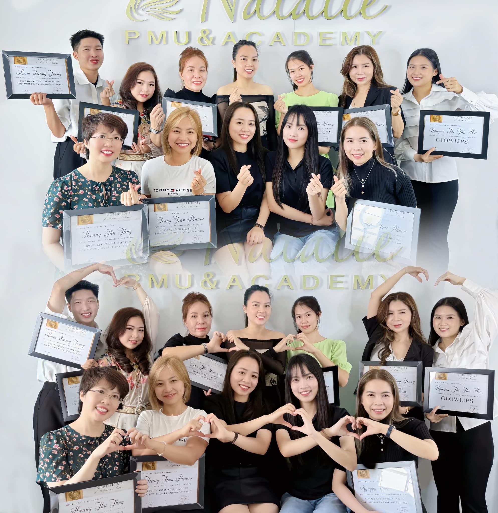 Khóa học phun xăm thẩm mỹ toàn bộ tại Natalie | Thế Giới Skin Care