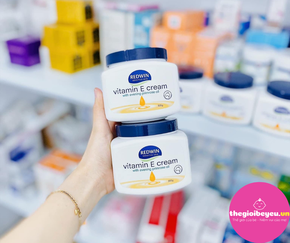 Kem dưỡng da Redwin Vitamin E Cream 300g Úc | Thế Giới Skin Care
