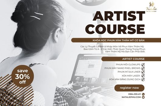 Khóa học phun xăm thẩm mỹ toàn bộ tại Natalie | Thế Giới Skin Care